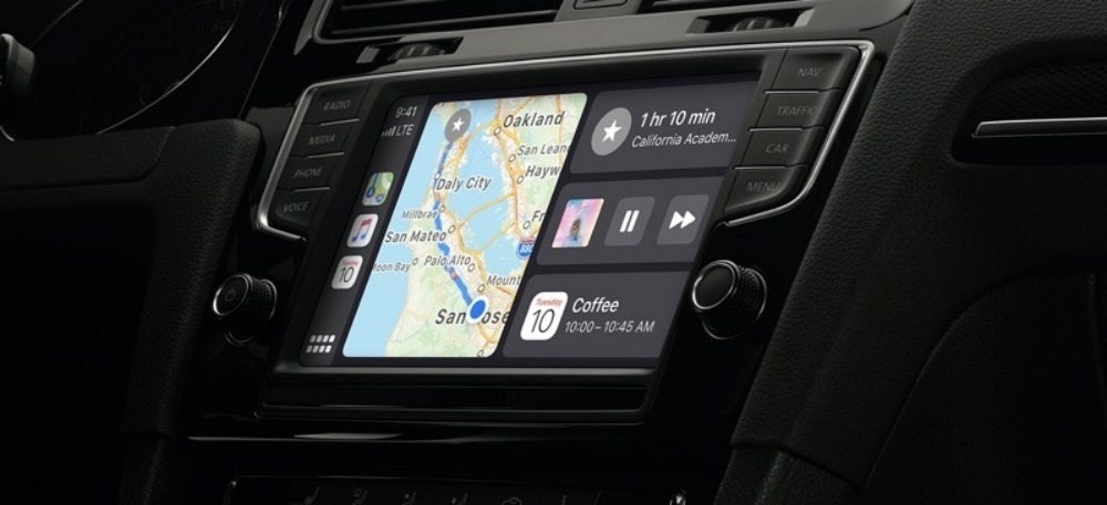 照片中提到了m、1111、9:41,包含了carplay界面、汽車遊戲、汽車、Android Auto、蘋果