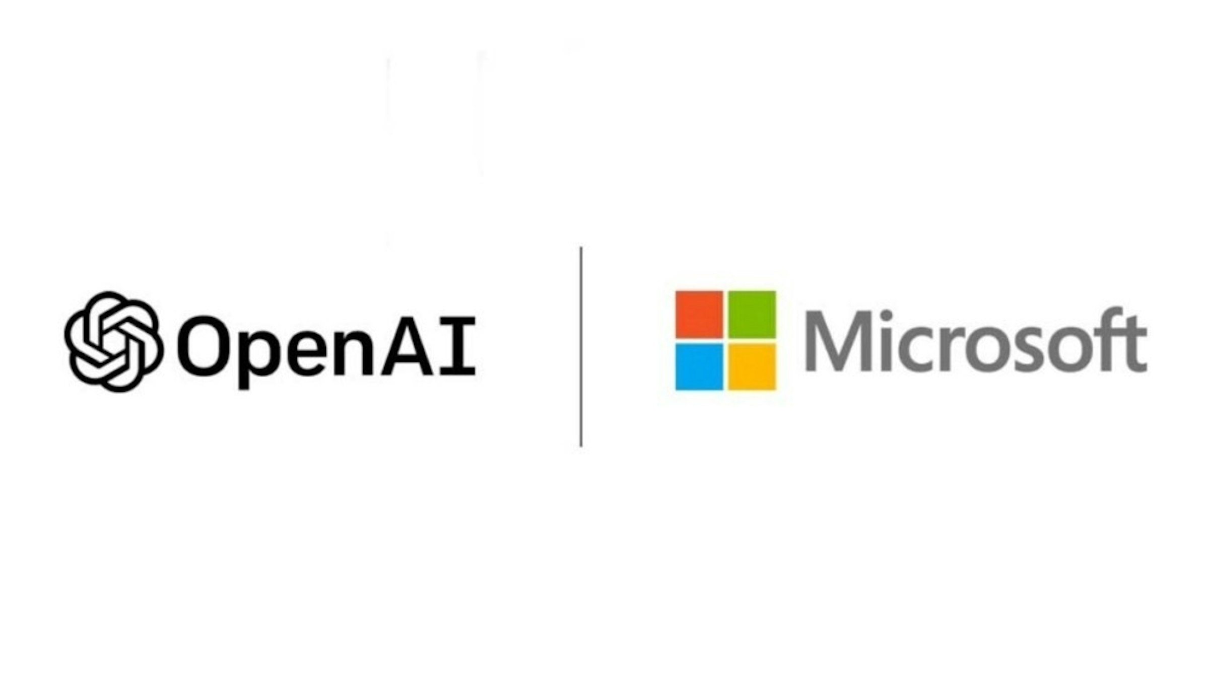 照片中提到了openAI、Microsoft，跟微軟公司、開放AI有關，包含了微軟合作夥伴、微軟、微軟瑞士