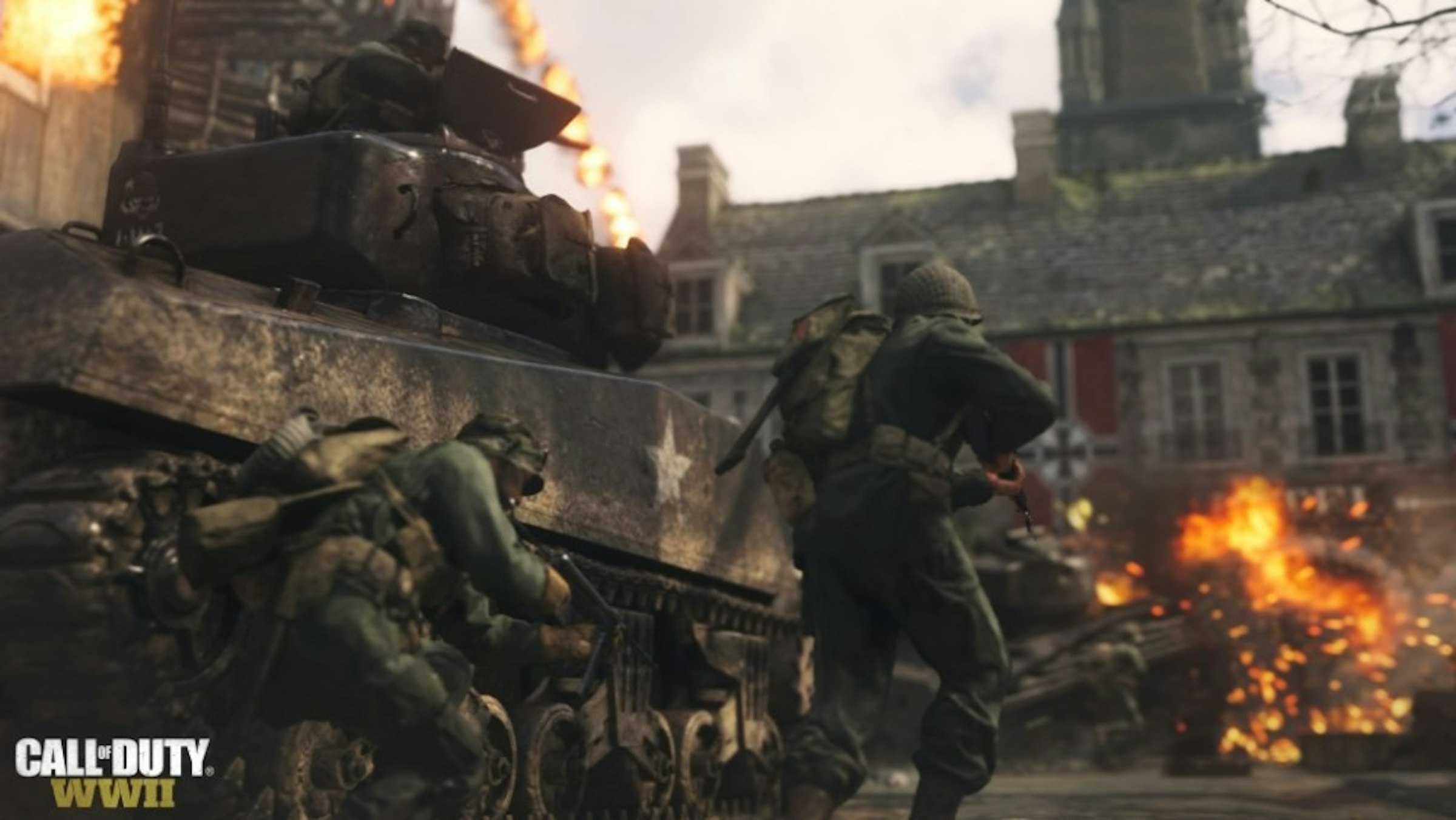 照片中提到了CALL DUTY.、WWII，跟使命召喚：第二次世界大戰有關，包含了使命召喚 二戰 壁紙 電腦、第二次世界大戰、牆紙、動視