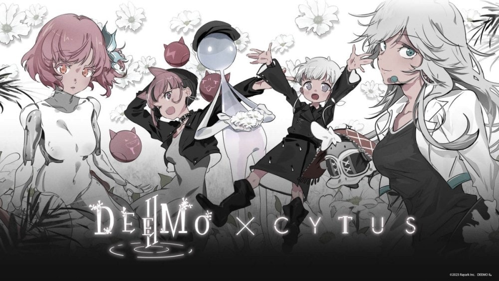照片中提到了DE MO、XCYTUS、©2023 Rayark Inc. DEEMO，包含了迪莫2、迪莫、DEEMO II、Cytus II、Cytus