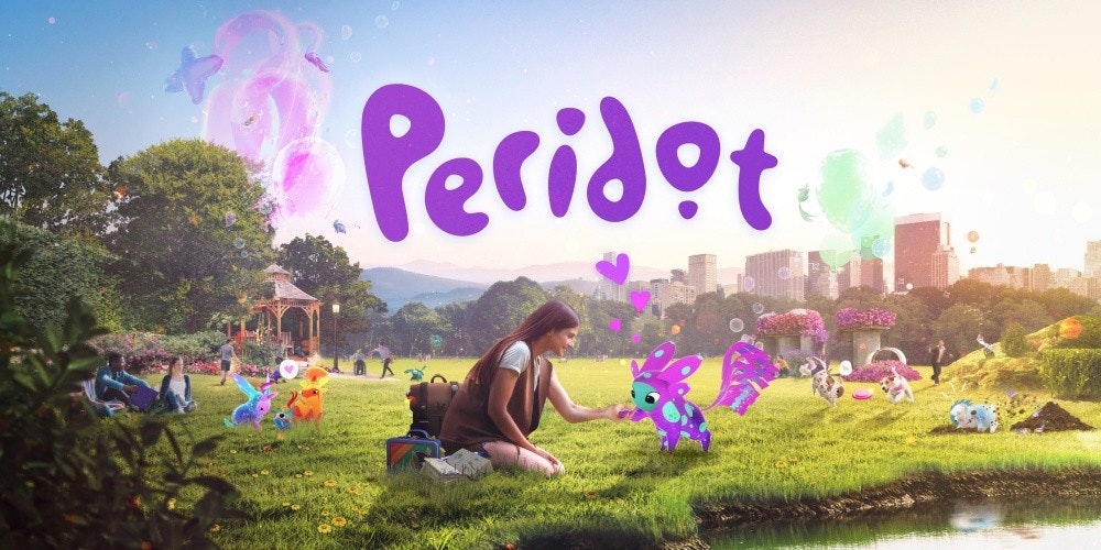 照片中提到了Peridot、Sp、wwww,包含了橄欖石、神奇寶貝GO、Niantic 公司、虛擬寵物、入口