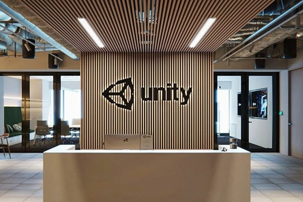 照片中提到了unity，包含了辦公室統一、Unity技術、統一、空洞騎士：絲歌、Unity技術