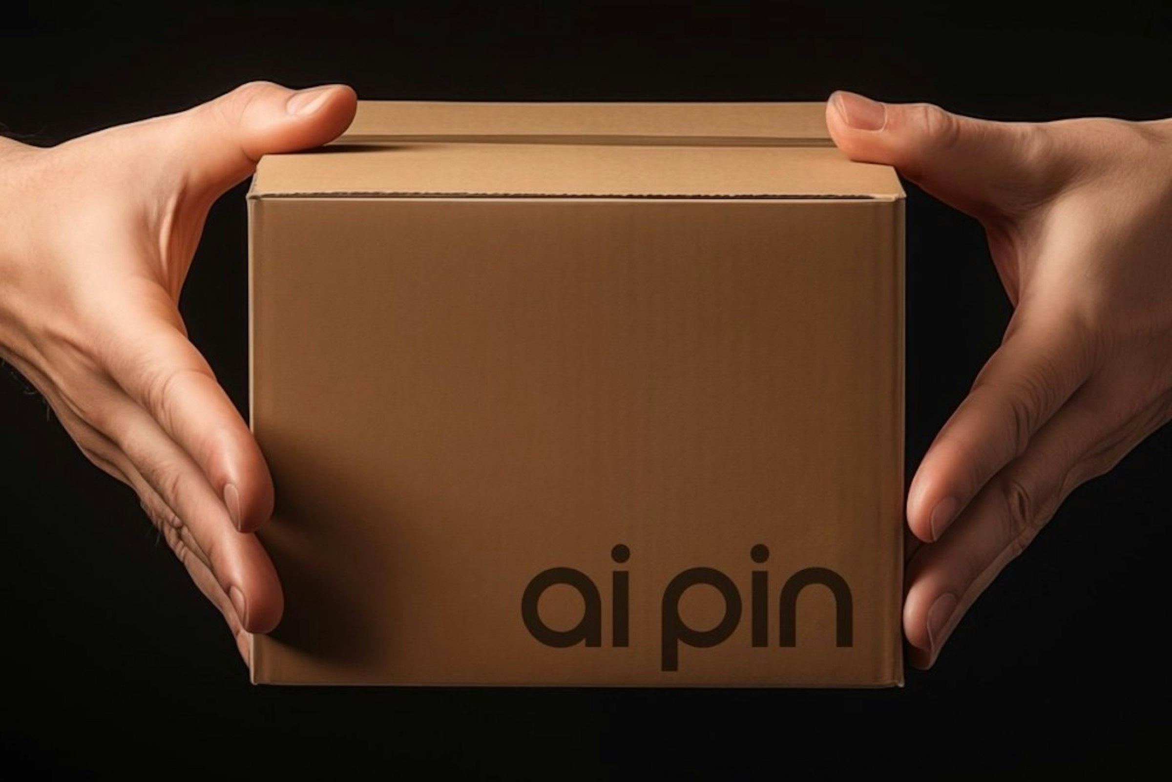 照片中提到了ai pin，跟UPIM有關，包含了手、人工智能、人道、蘋果、手機