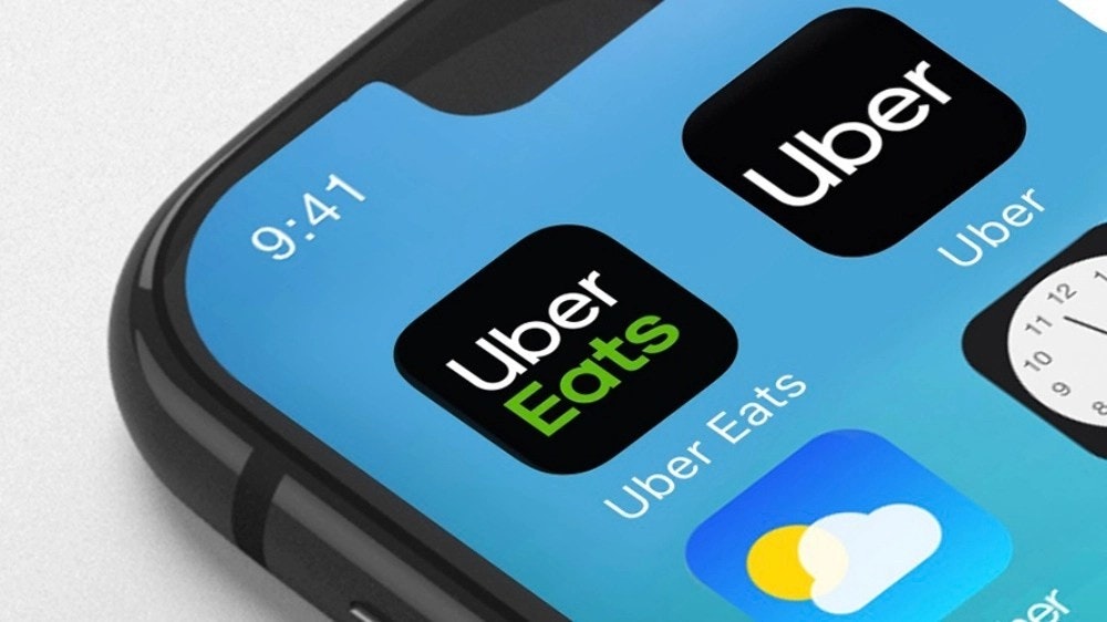照片中提到了9:41、Uber、Eats,跟捷聯有關,包含了優步和優步吃、優步技術公司、優步吃、出租車、送外賣