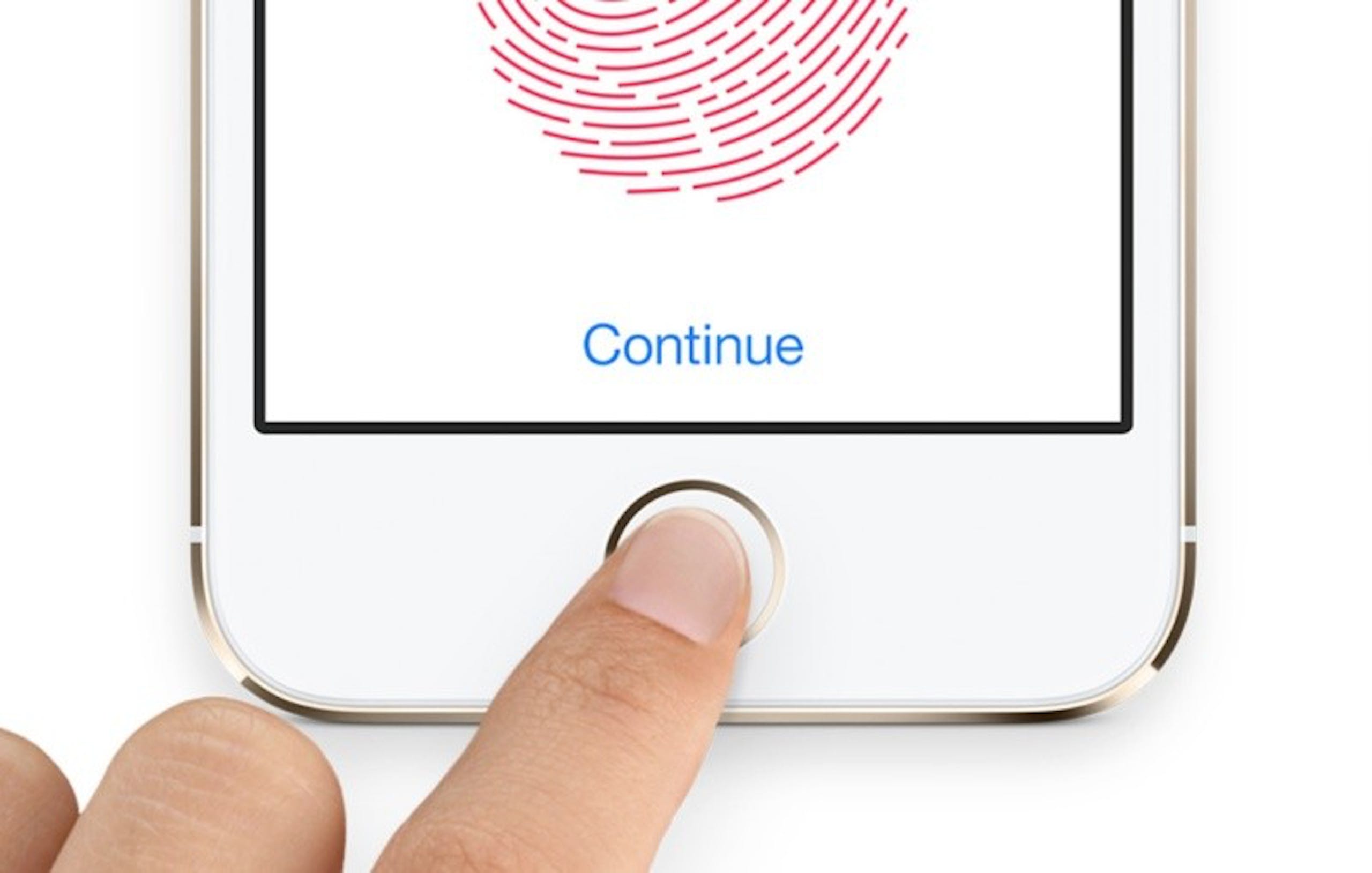 照片中提到了Continue，跟21世紀有關，包含了接觸ID、iPhone 5S、接觸ID、蘋果、指紋掃描儀