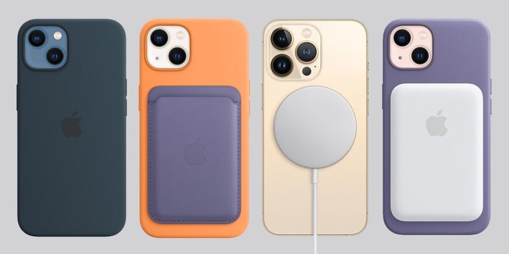 照片中跟蘋果公司。、蘋果公司。有關,包含了磁力保護套、iPhone 12迷你、iPhone 12專業版、iPhone 11、蘋果 iPhone 13 Pro Max