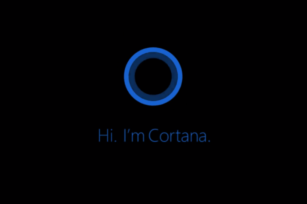 照片中提到了O、Hi. I'm Cortana.，跟協和有關，包含了圈、Cortana、微軟公司、微軟Windows、圖形