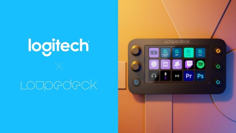照片中提到了logitech、LOUPPDECK、LOUOedeck,跟羅技有關,包含了盧佩德克現場直播、盧佩德克現場直播、Loupedeck Live S、盧佩德克、盧佩德克CT