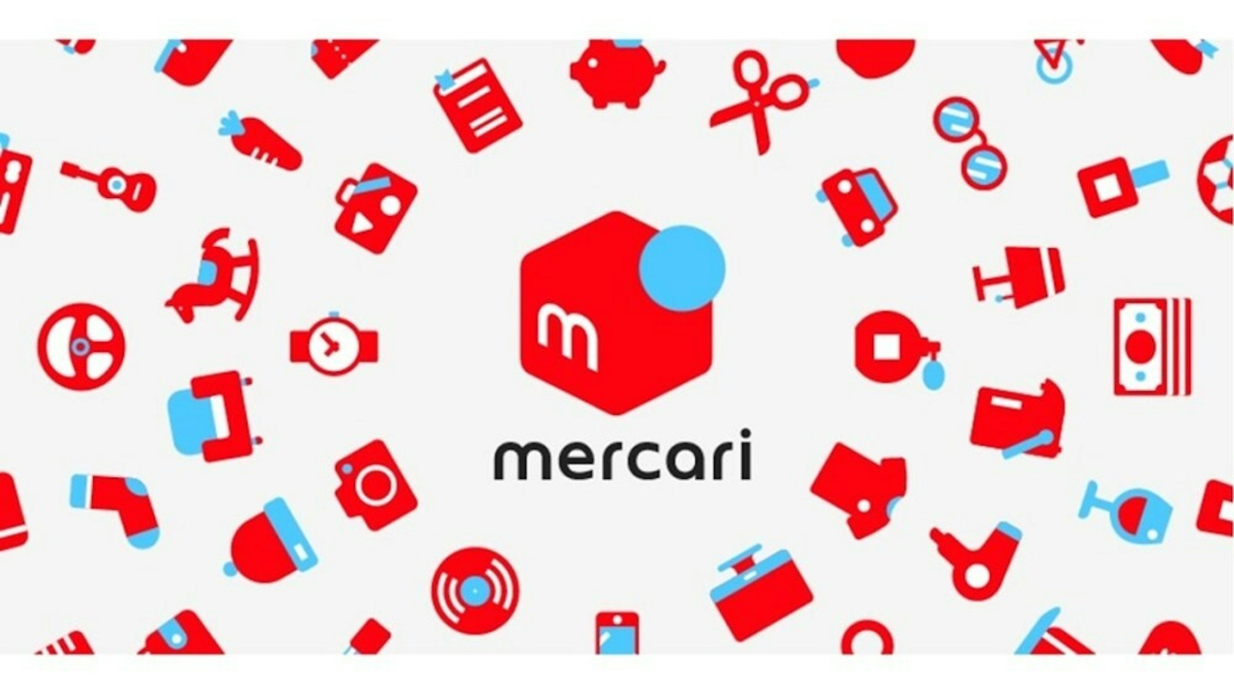 照片中提到了f、mercari、(())，跟Mercari有關，包含了麥卡里 庫存、牌、不管什麼公司、商標