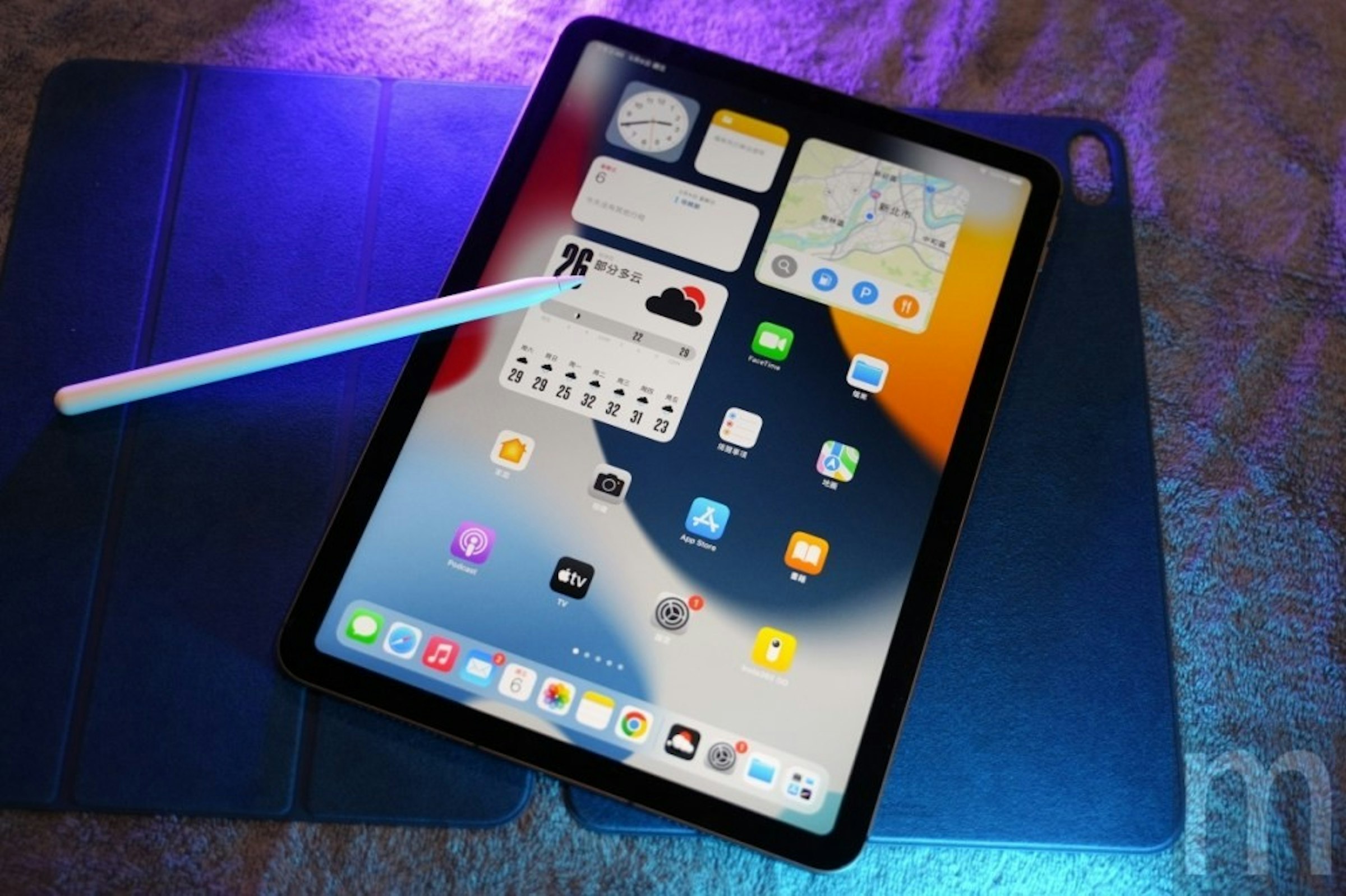 照片中提到了e、Va、6，包含了平板電腦、iPad Air、iPad Air、iPad Air（第五代）、iPad 迷你 4