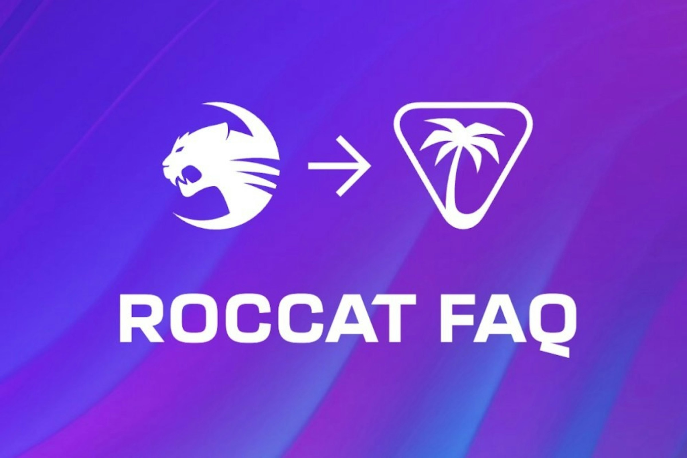 照片中提到了ROCCAT FAQ，包含了平面設計、平面設計、商標、插圖、設計