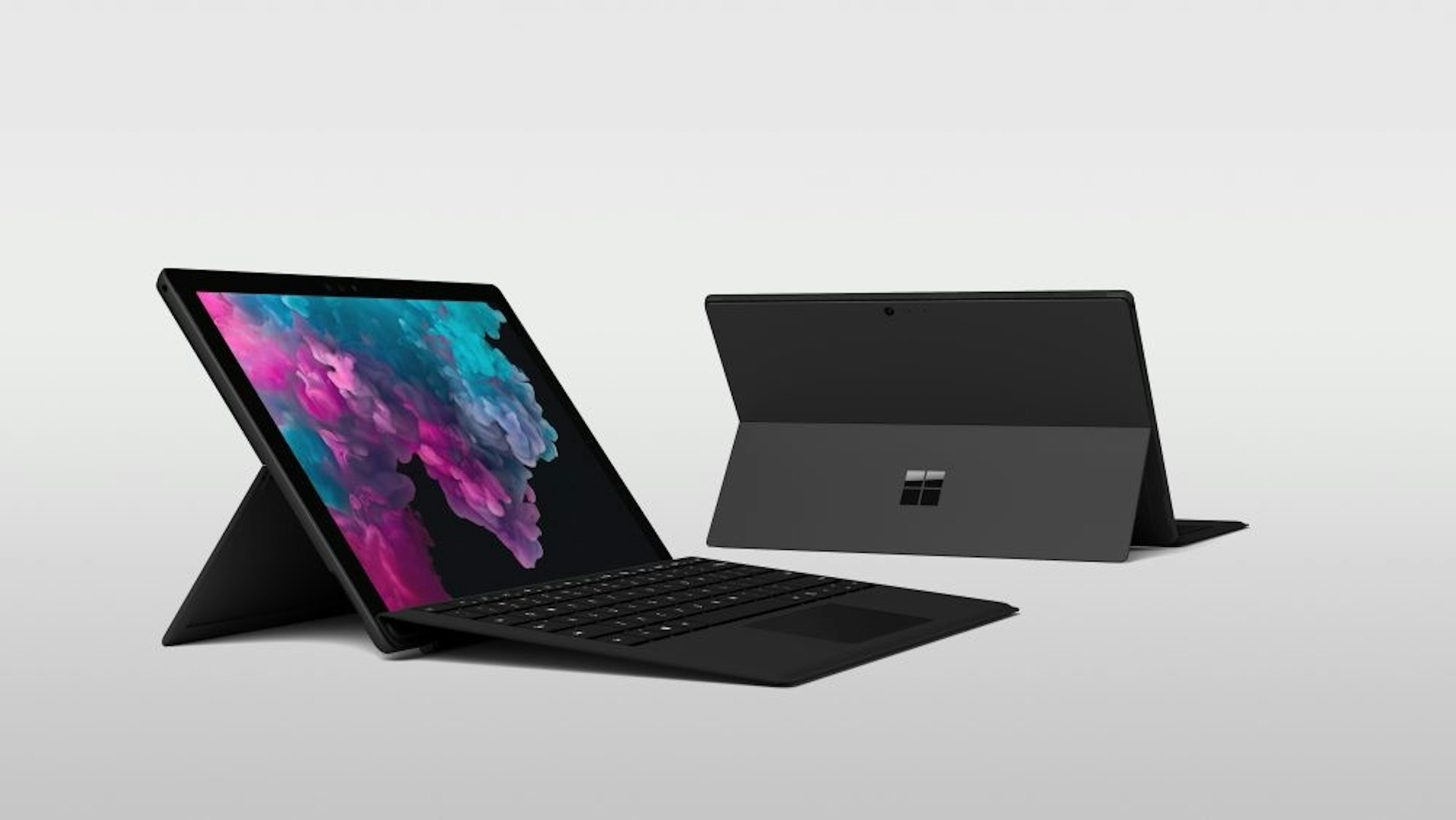 照片中包含了Surface Pro 6、Surface Pro 6、微軟 Surface Pro 6 核心、Surface Pro 5、Surface Pro 7