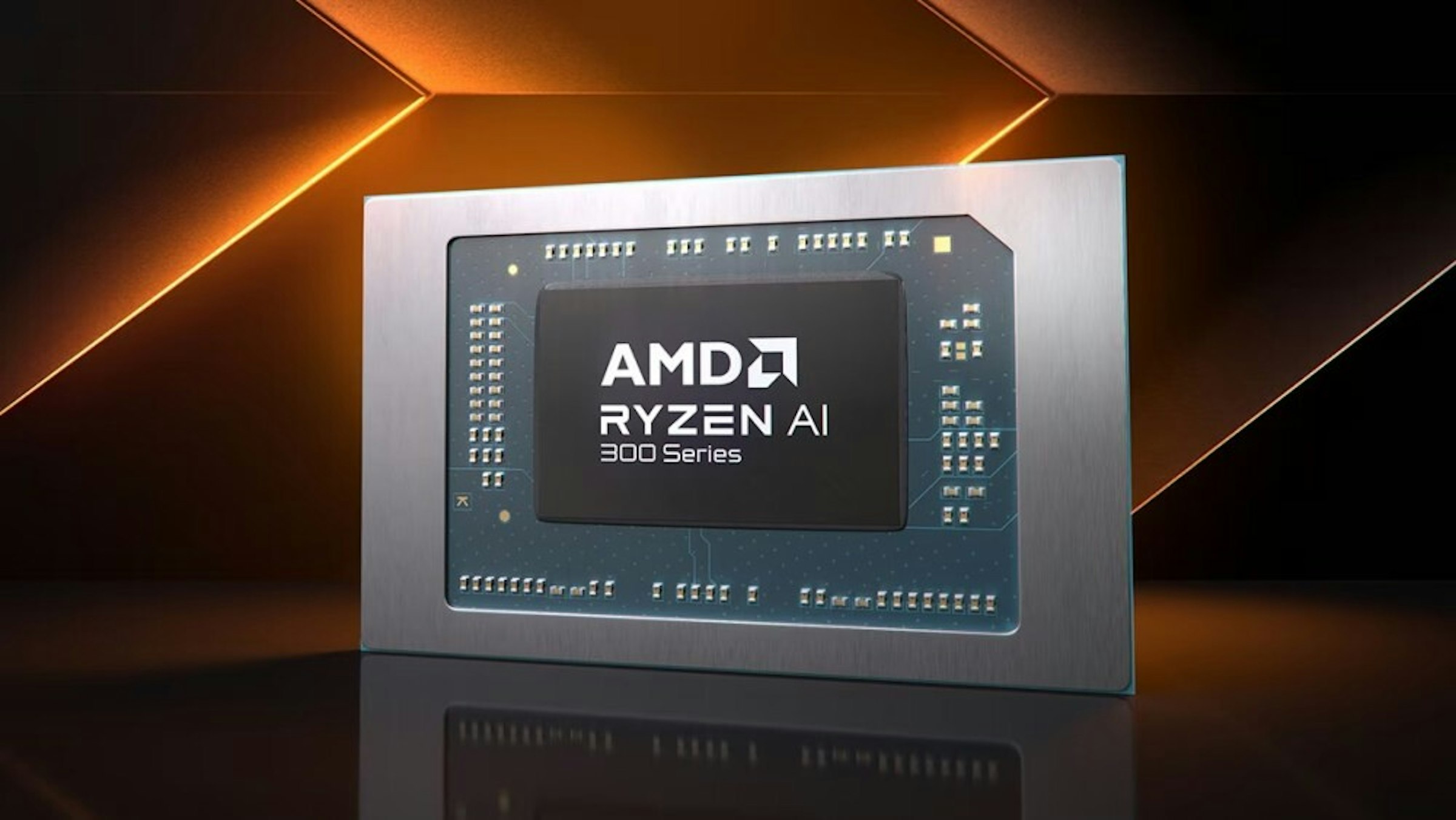照片中提到了IIIIIII III II I IIIII II、AMD、RYZEN AI，跟Advanced Micro Devices公司、Advanced Micro Devices公司有關，包含了AMD 銳龍 AI 300 系列處理器、雷岑、中央處理器、AMD公司、電腦