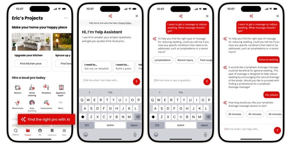 Yelp launches Yelp Assistant AI service to make it easier for users to find suitable stores #artificial intelligence(215031)
