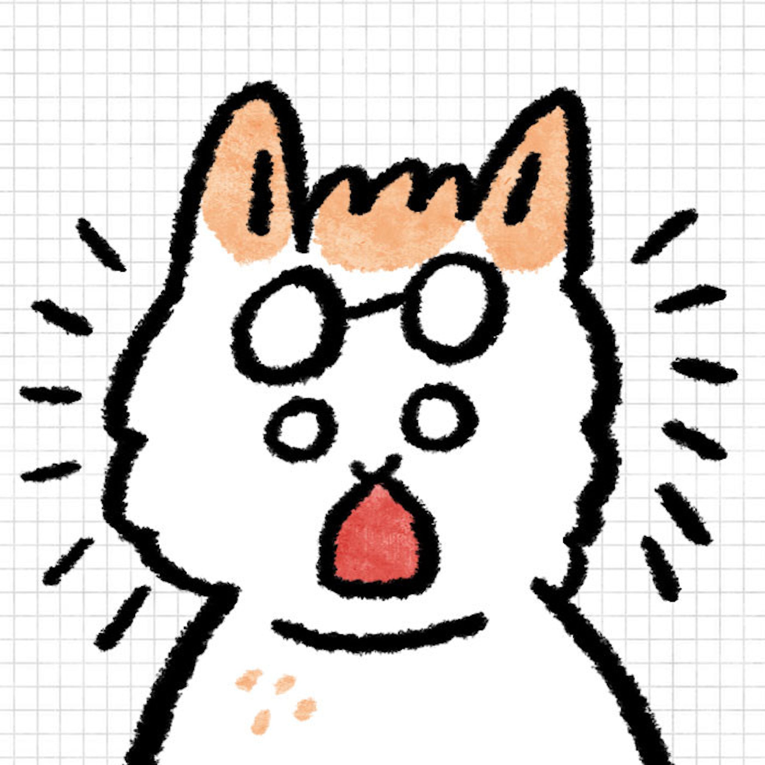 驚訝