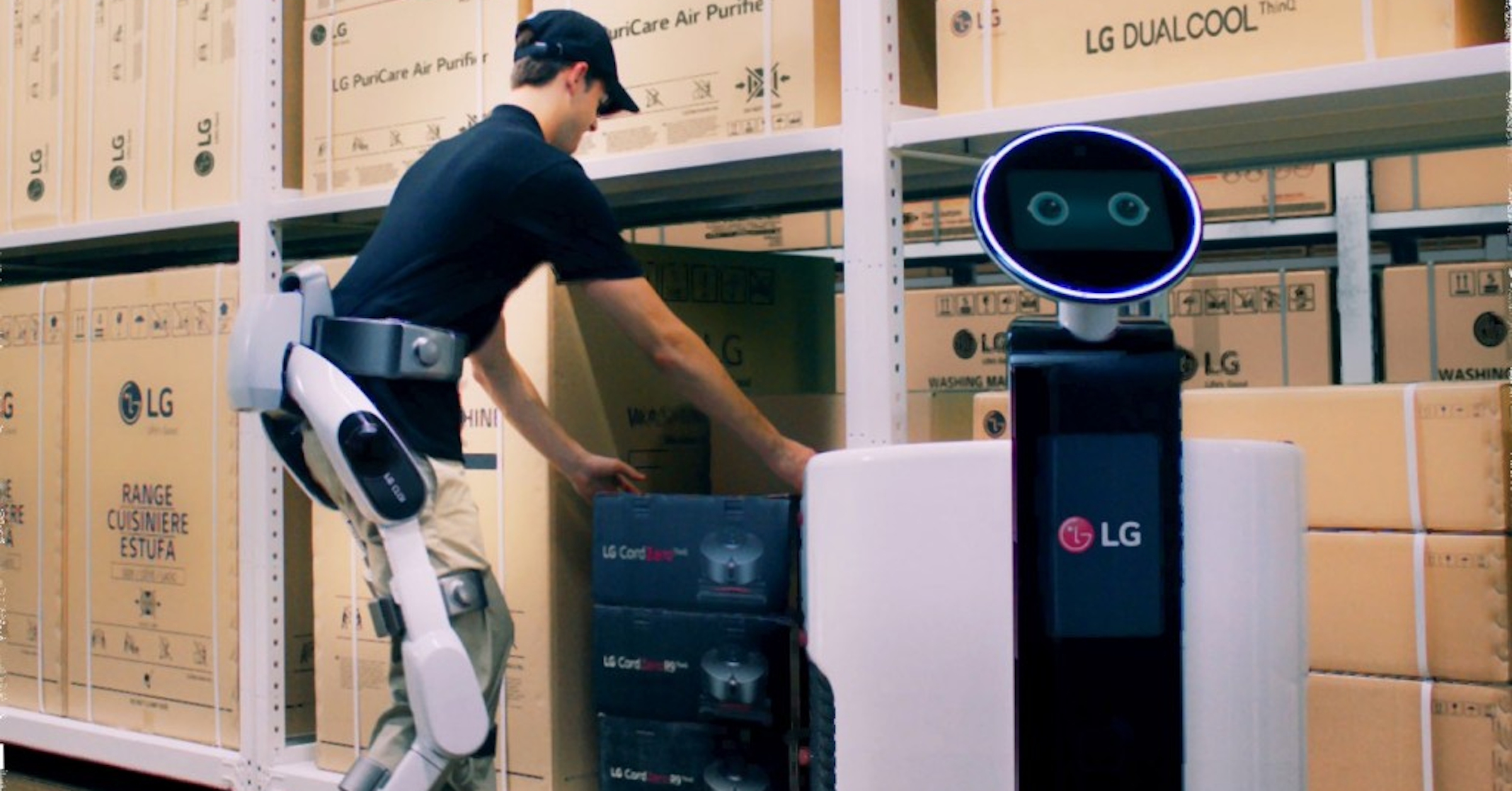 Internationale Funkausstellung Berlin, Television, Robot, The International Consumer Electronics Show, Powered exoskeleton, Iron Man, , LG Electronics, Artificial intelligence, Sarcos, lg robot suit, technology, product, security
