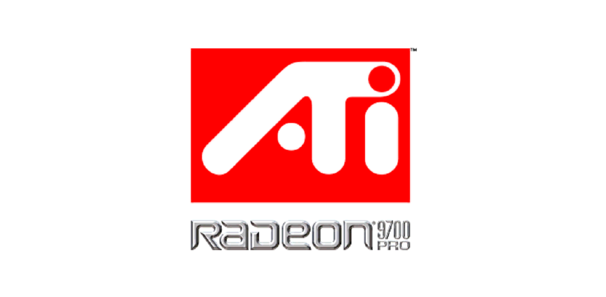 照片中提到了Ai、RADEONM、9700，跟ATi Radeon R300系列有關，包含了AMD Radeon徽標老、Radeon、商標、ATI技術、電腦