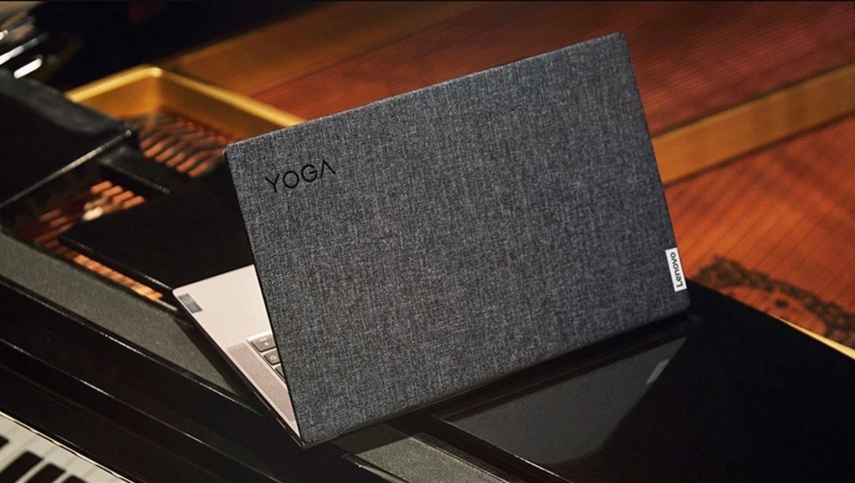 照片中提到了the、YOGA、Lenovo，跟聯想有關，包含了聯想yoga slim 7保護套、聯想Yoga Slim 7（14）、英特爾酷睿i5、內存