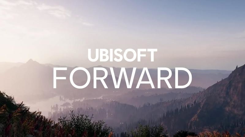 The photo mentioned UBISOFT and FORWARD, including Ubisoft Advance, Ubisoft Advance, Ubisoft, E3 2021, 2021