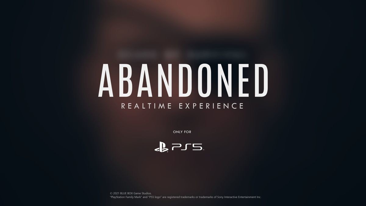 照片中提到了ABANDONED、REALTIME EXPERIENCE、ONLY FOR,跟的PlayStation有關,包含了廢棄的 ps5、棄、潛龍諜影、P.T.、的PlayStation 5