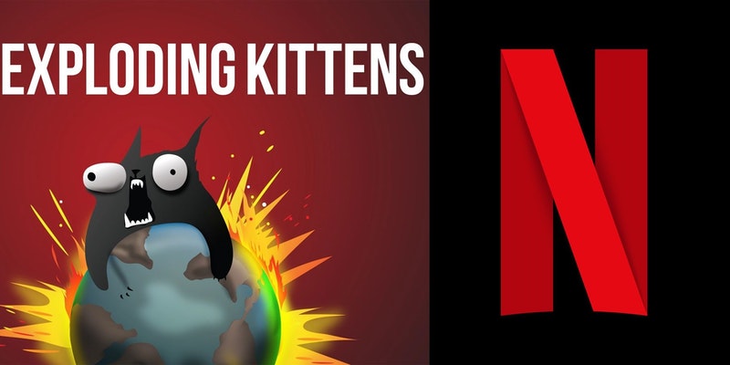 Netflix將為熱門卡牌桌遊《炸彈貓》打造手遊以及動畫影集