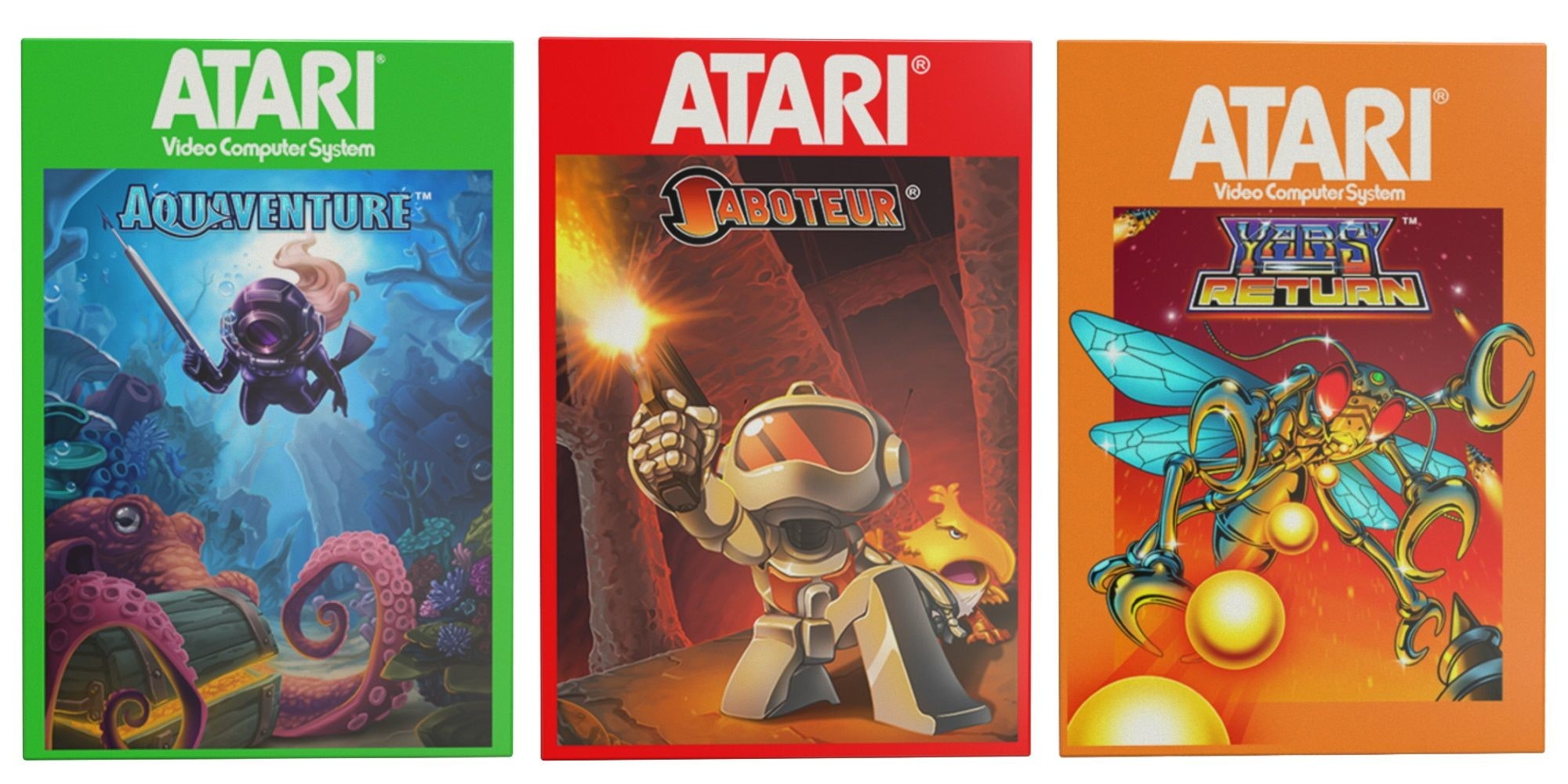 照片中提到了ATARI、ATARI、ATARI,跟雅達利、雅達利有關,包含了雅達利 2600、亞爾斯回歸、雅達利 2600、ROM 盒