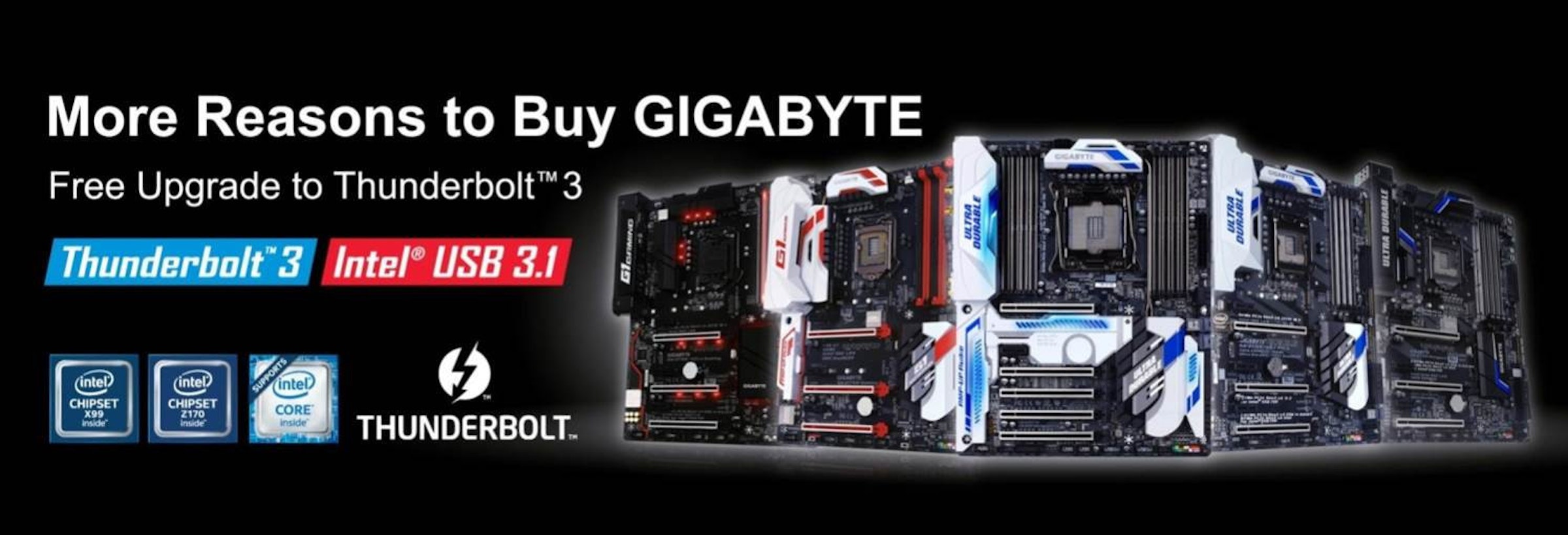 是技嘉Thunderbolt 3主機板及週邊全線到齊這篇文章的首圖