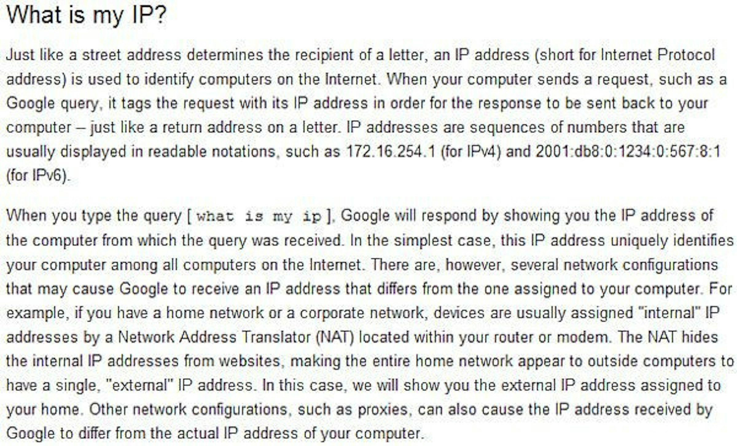 是Google 搜尋小密技：What is my ip（目前美國限定）這篇文章的首圖
