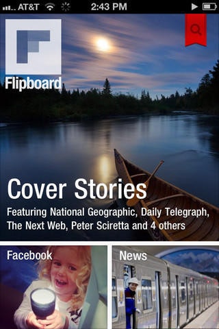 是Flipboard iPhone 版推出這篇文章的首圖