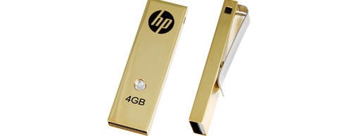 是簡單就很有型，HP 鑲金 USB 隨身碟這篇文章的首圖