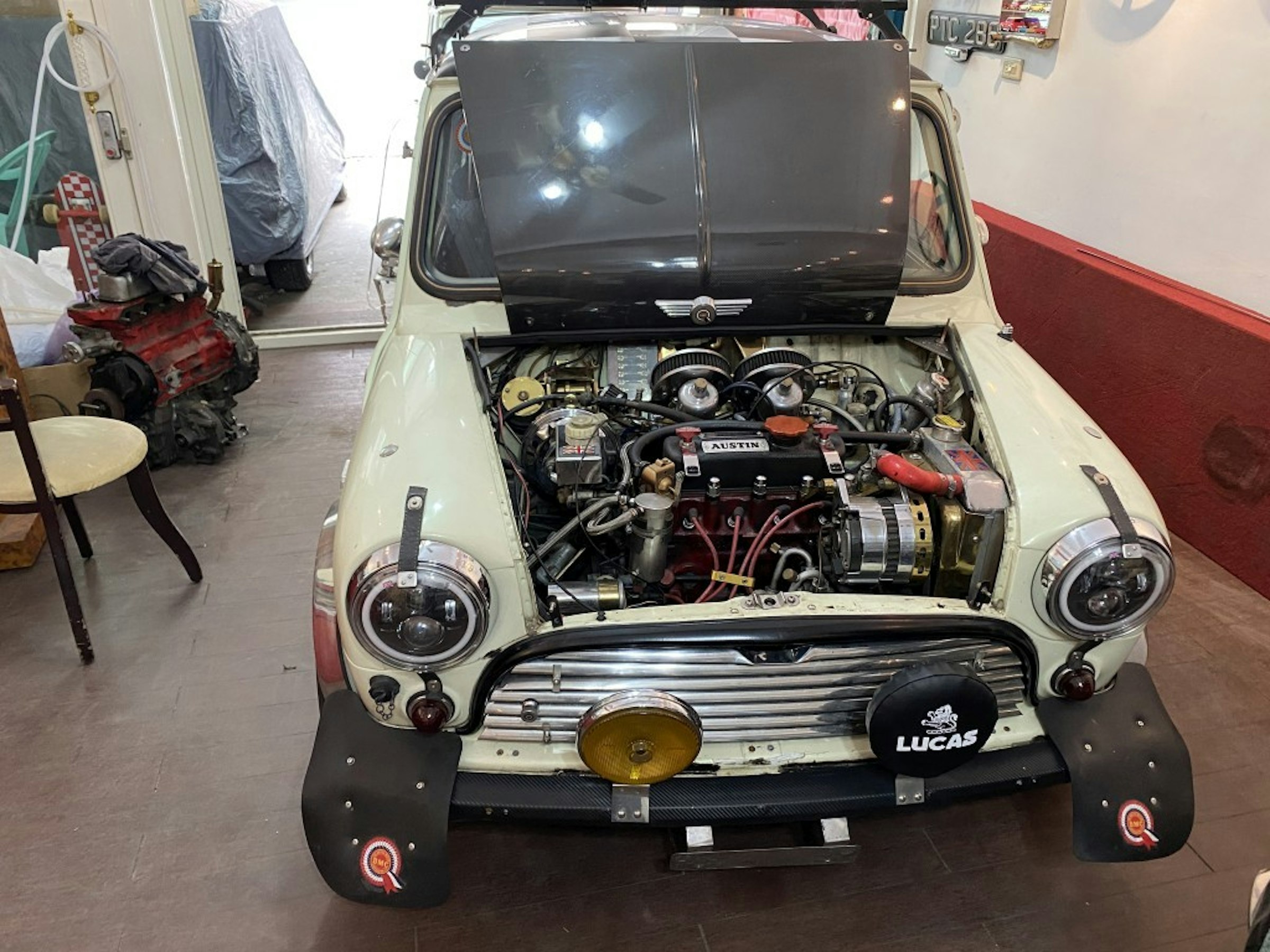 俥科技 野味主廚威哥與他的classic Mini 老咪車庫 車友 癮科技cool3c