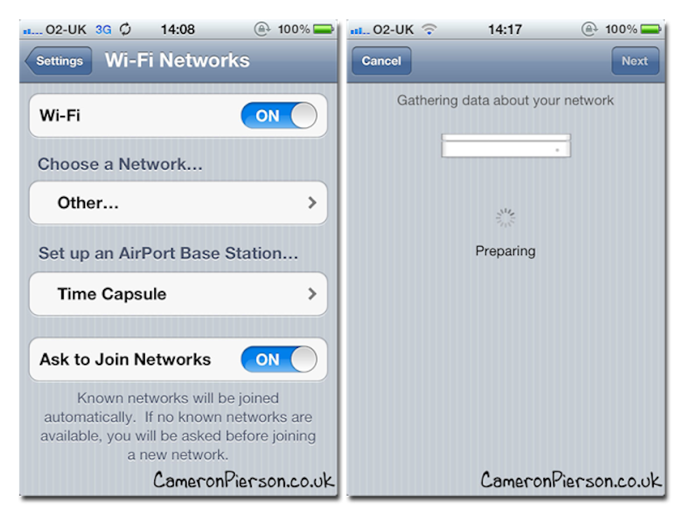 是又有 iOS 5 beta 新功能走光，即透過 iDevices 設定 AirPort / Time Capsule這篇文章的首圖