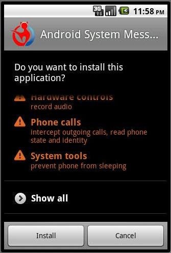 是Android 木馬又有新玩法...偷偷偷走您的對話...這篇文章的首圖