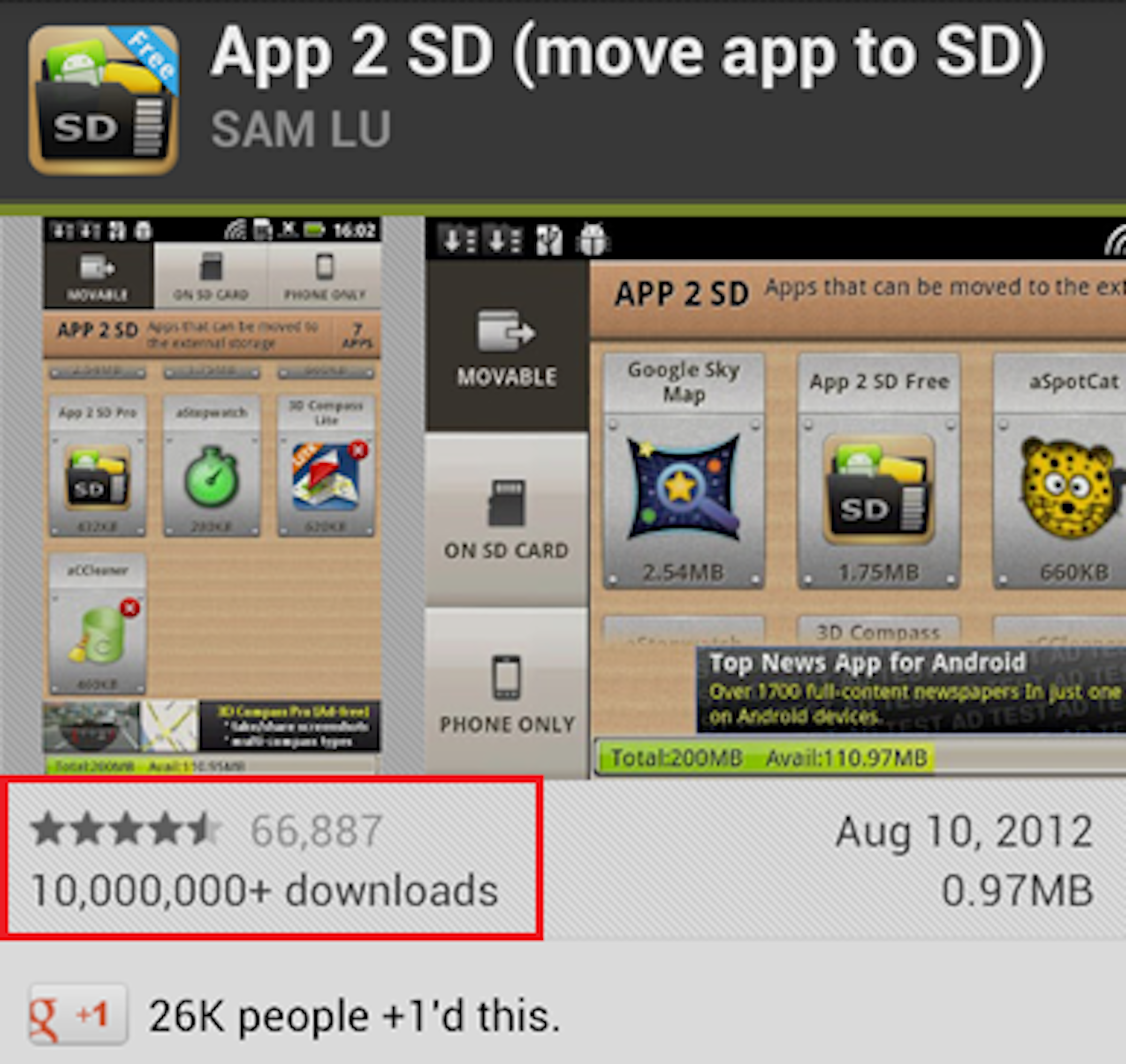 是我的第一個千萬下載 App：App2SD這篇文章的首圖
