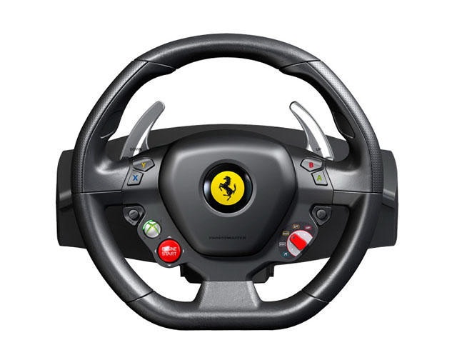 是Xbox 360專屬 Ferrari 458 Italia方向盤!這篇文章的首圖