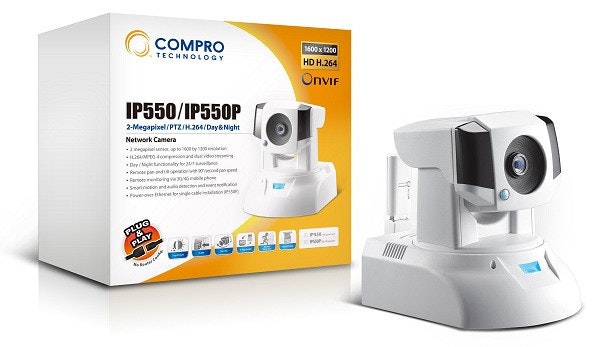 是 關於康博COMPRO的IP550夜視監控網路攝影機  這篇文章的首圖