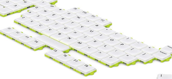 是Puzzle keyboard，是個可以任意改換鍵位、增刪功能的鍵盤，可惜只是個概念這篇文章的首圖