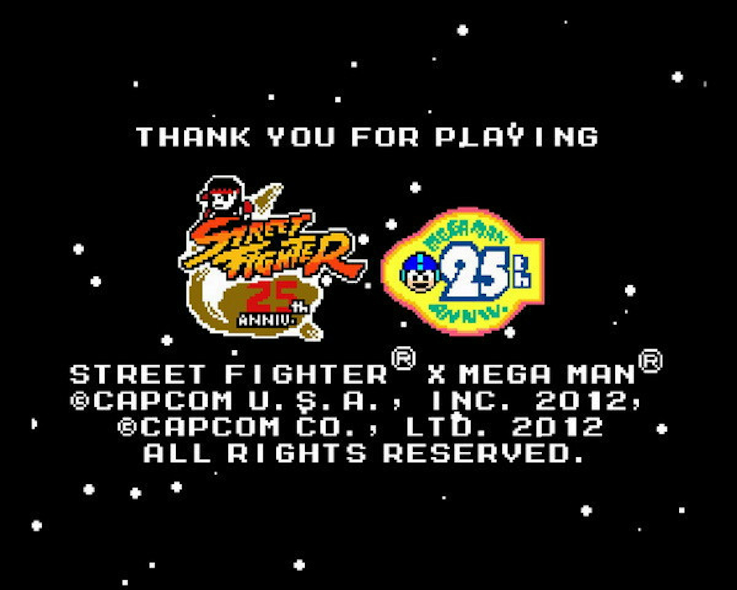 是Street Fighter X Mega Man，「快打旋風 X 洛克人」隱藏元素（含豪鬼打法攻略）補充這篇文章的首圖