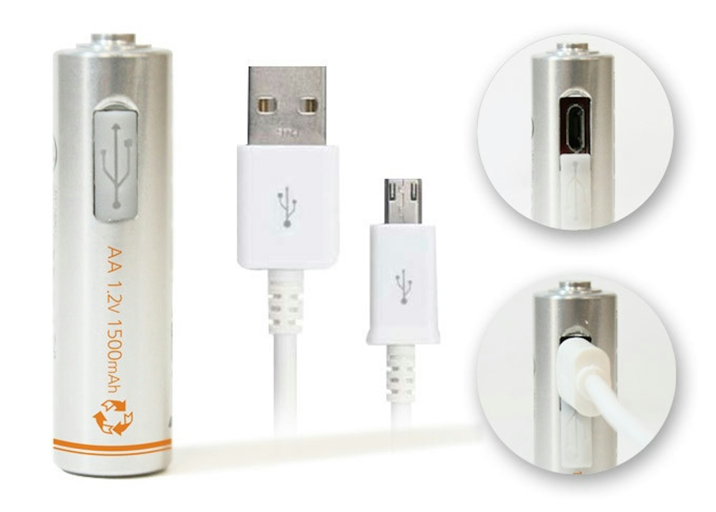 是覺得3號、4號電池充電很麻煩嗎？如果能用MicroUSB的話也許就更方便了這篇文章的首圖