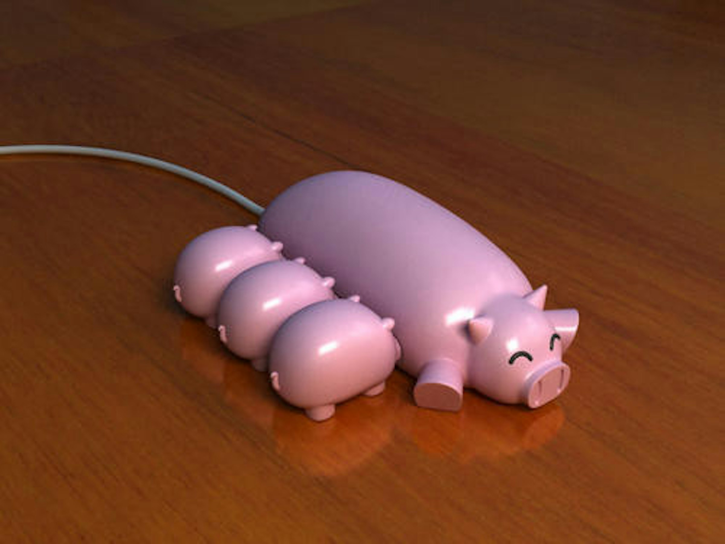 是不錯的親子豬USB Hub與隨身碟概念這篇文章的首圖