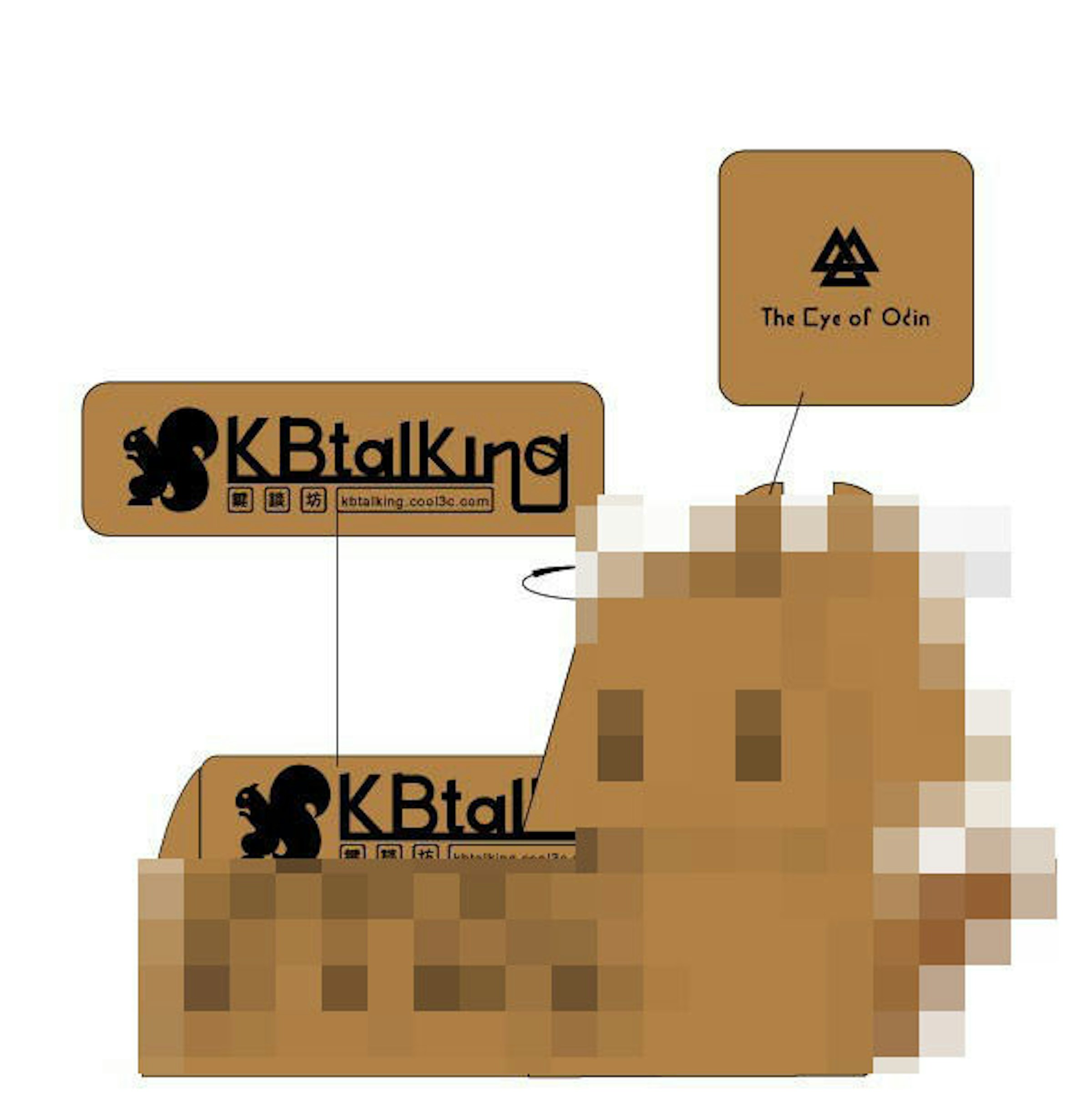 是KBtalKing Light 附屬的小東西這篇文章的首圖