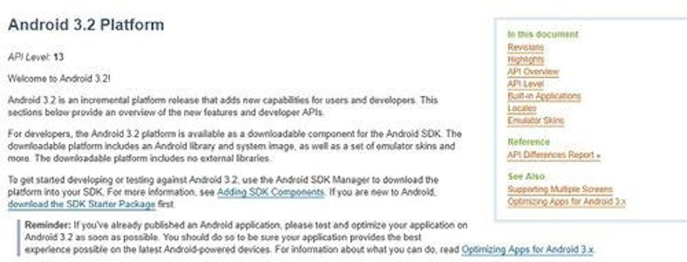 是Android 3.2開發者工具釋出，除了修正或優化之前應該有的機能之外，最重要的就是解決程式對應到不同解析度的問題這篇文章的首圖