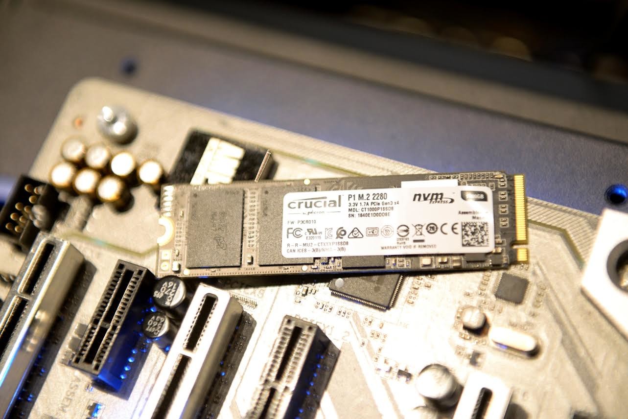 美光Crucial 擴充產品陣容，首款NVMe PCIe SSD P1 以QLC NAND