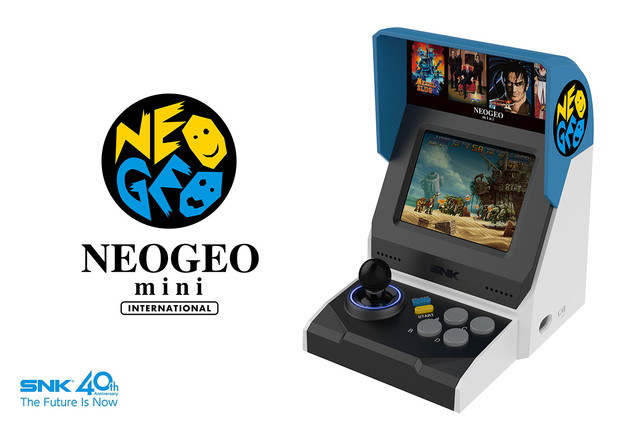搭載40 款遊戲的NEOGEO mini 今夏推出，將分日本國內版國際版且收錄
