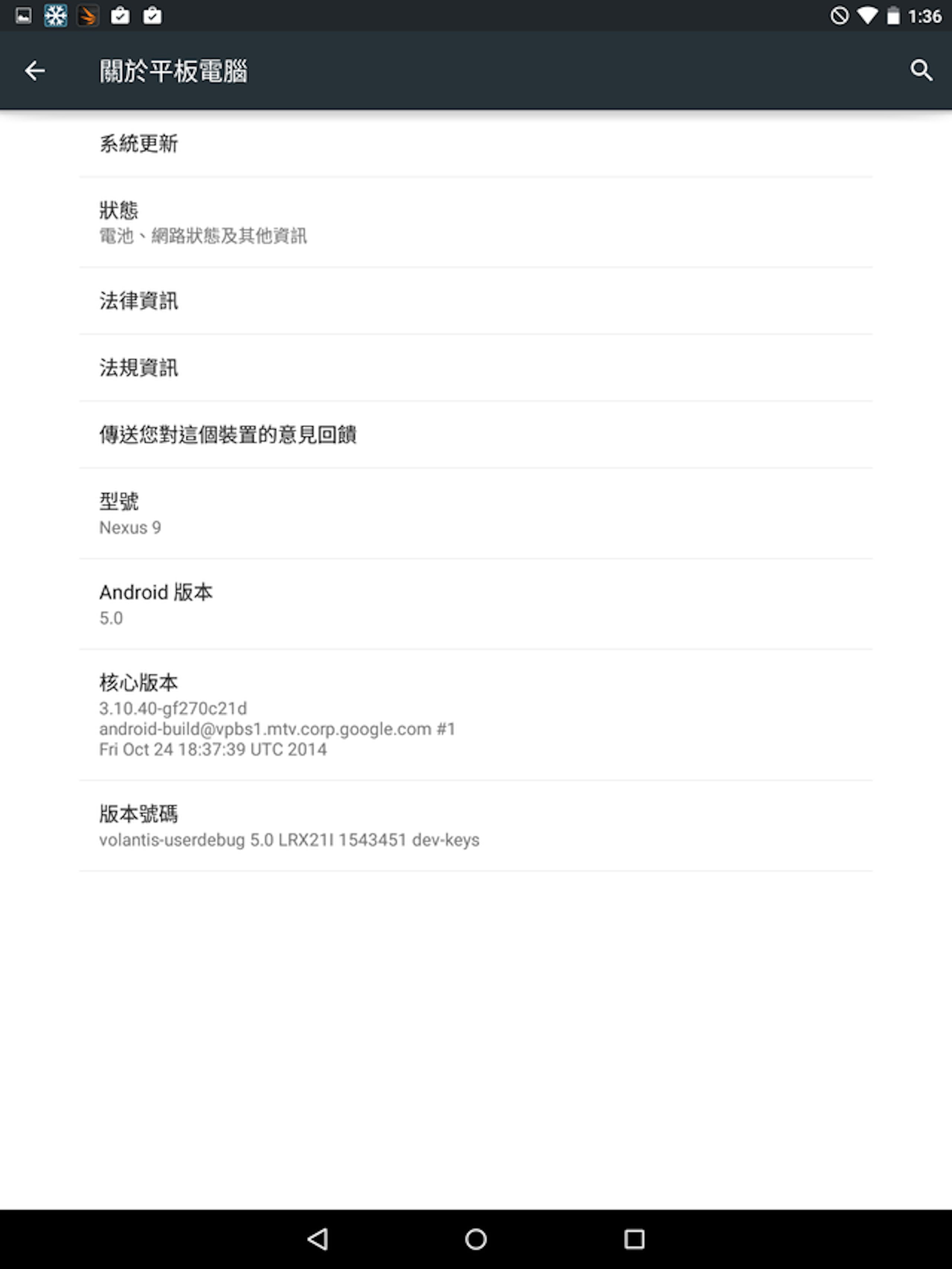 啊！是Google 的味道， HTC Nexus 9 平板電腦動手玩#Android (86921