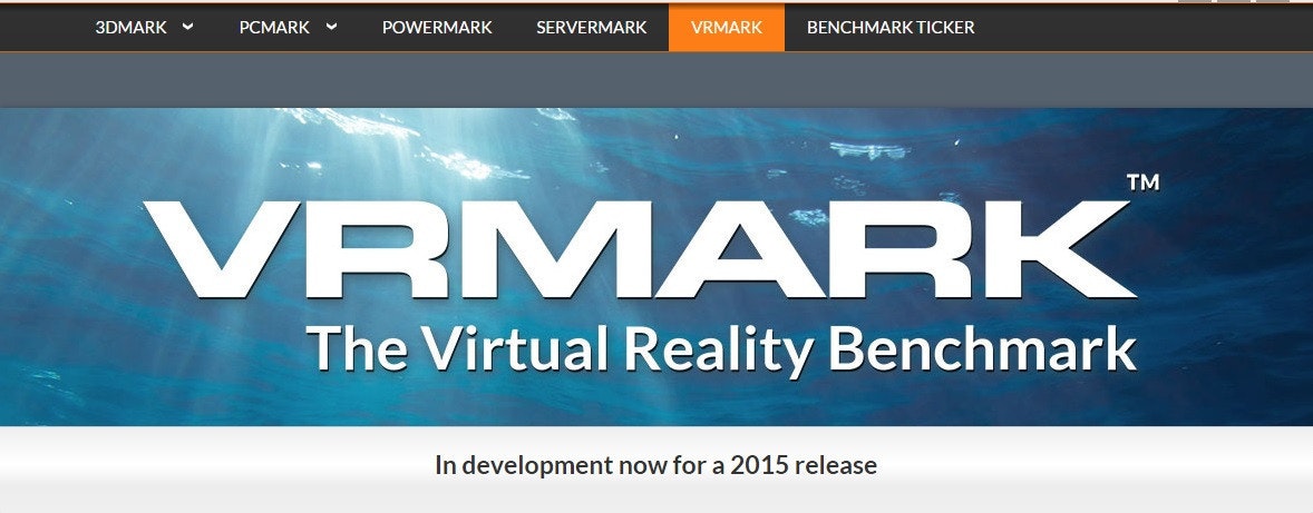 是為 VR 世代做準備， Futuremark 宣布 2015 年內將推出 VRMARK 基準測試這篇文章的首圖