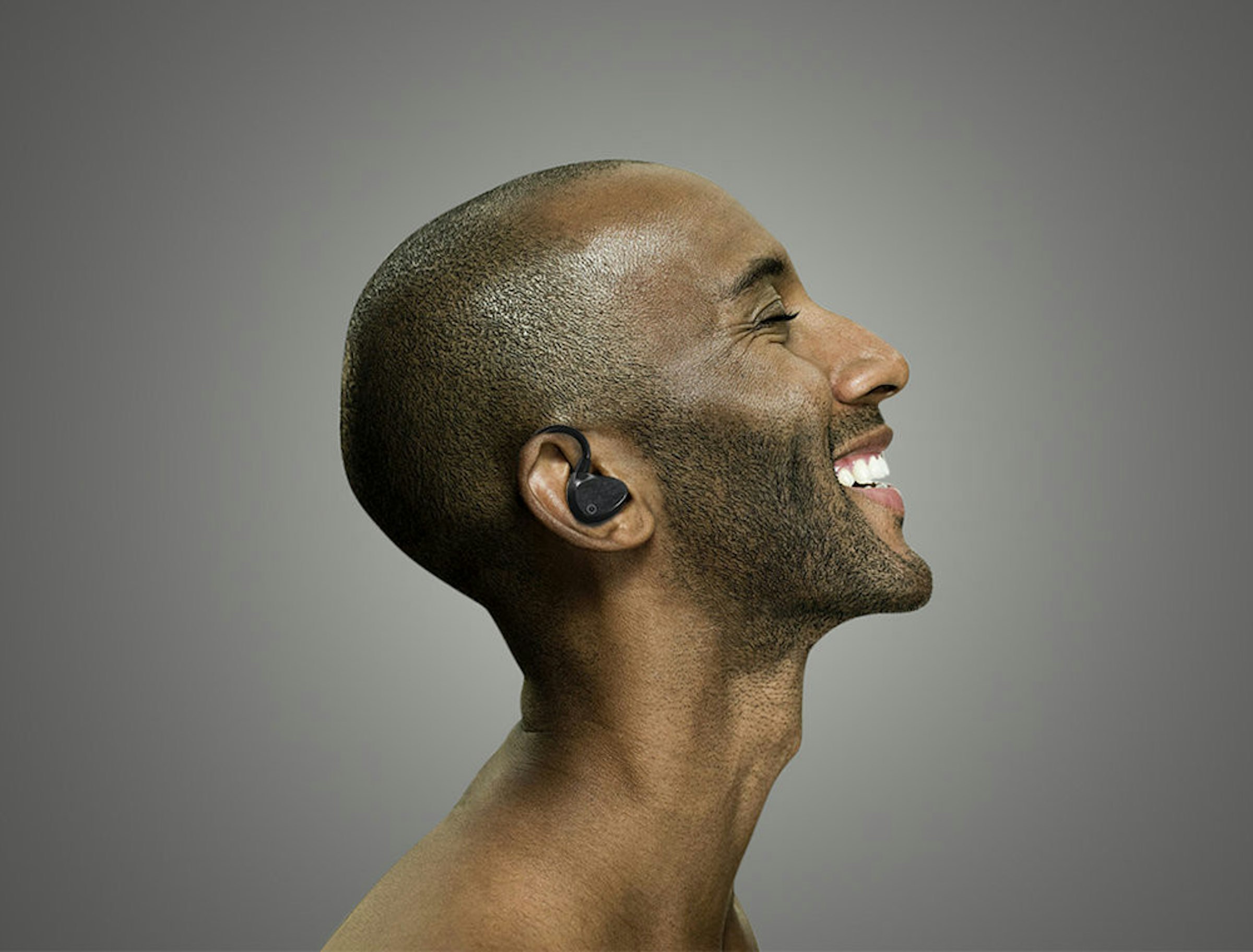 Headphones, EOZ One, , Wireless, Bluetooth, Kickstarter, nura nuraphone, Sound, Gadget Flow, Crowdfunding, kickstarter landing page, face, man, facial hair, nose, chin, head, close up, forehead, human, neck