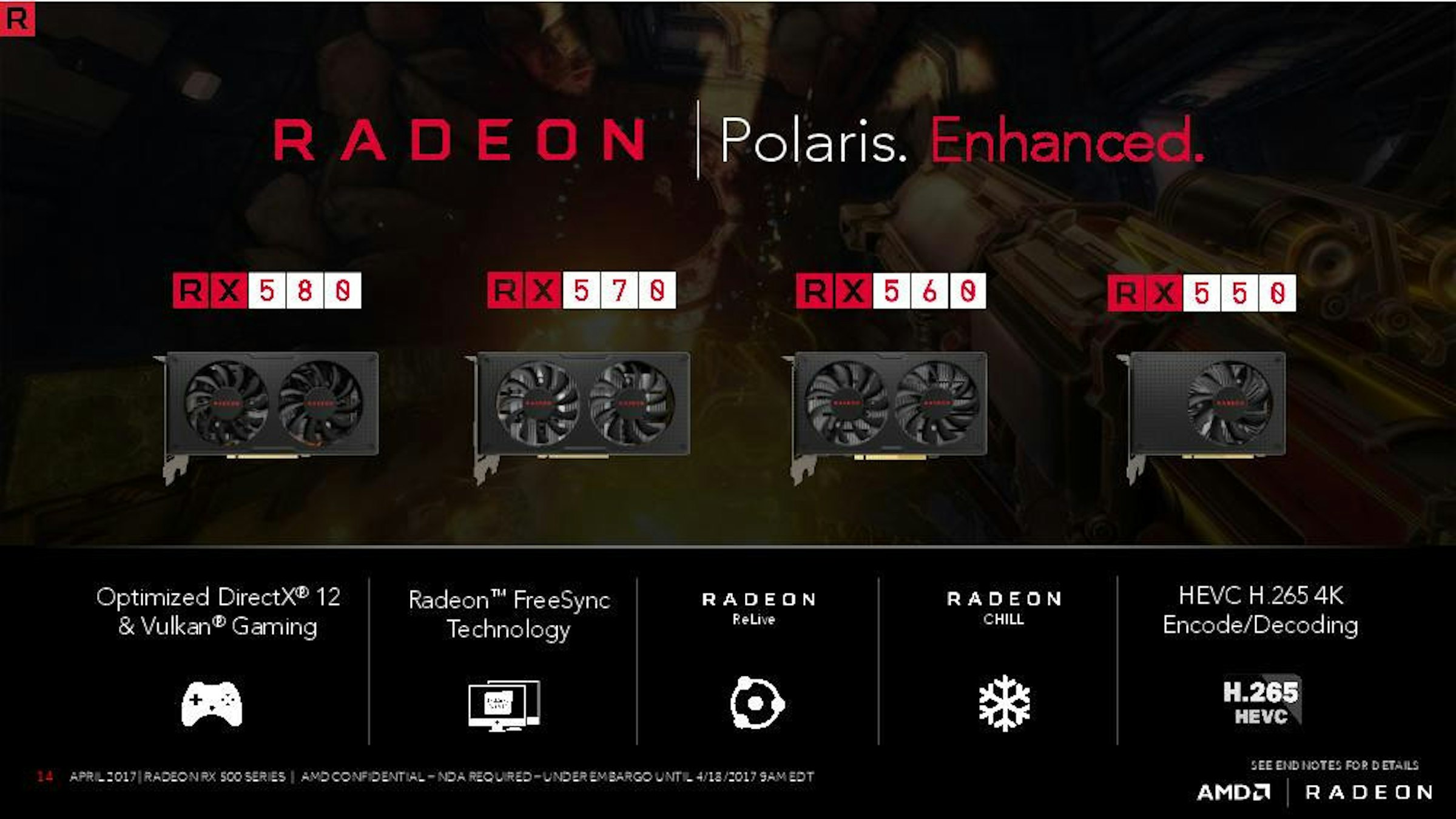 是第二世代 Polaris 顯示卡登場，追加入門級 Radeon RX550這篇文章的首圖