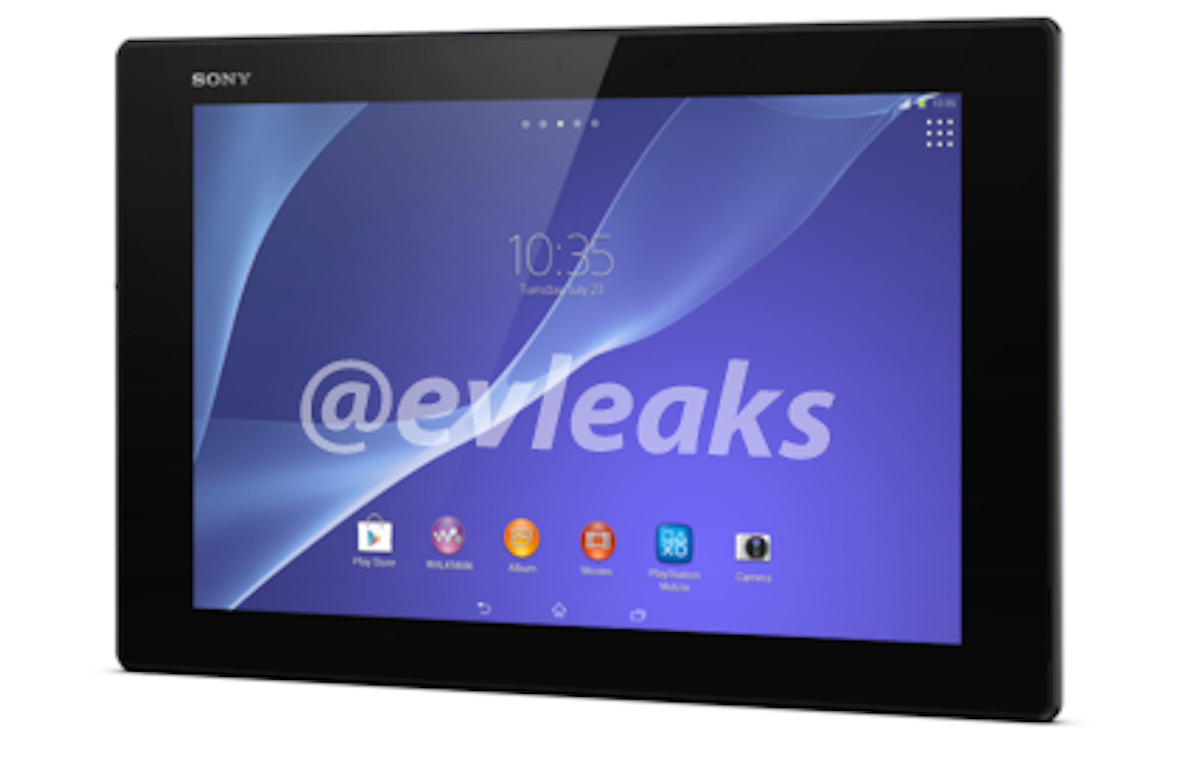 是疑似 Xperia Z2 Tablet 宣傳照曝光，幾乎延續 Xperia Z Tablet 設計這篇文章的首圖