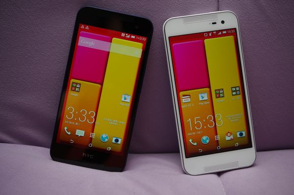 國際版HTC Butterfly 2 與日規HTC The New J Butterfly HTL23 外觀小